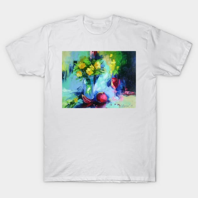 Spring still life T-Shirt by OLHADARCHUKART